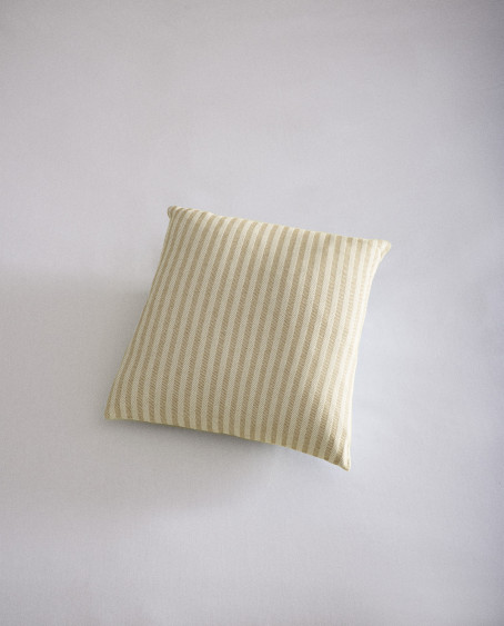 Funda Cojin Raya Espiga (45x45 cm)