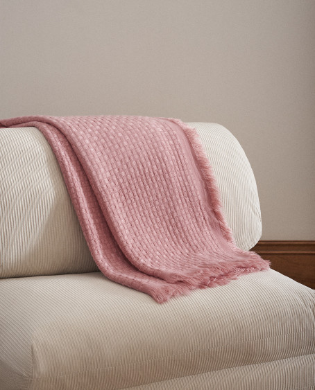 Plaid Relieve con Flecos 140x180 cm - Tobo