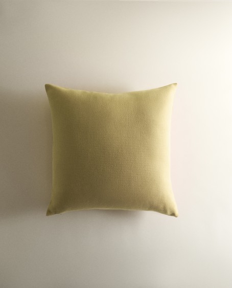 Funda cojín trama algodón 45x45 | Textura cálida y 5 colores – TOBO
