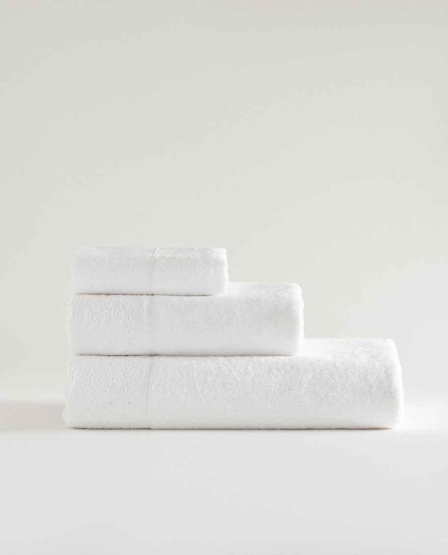 Toalla Baño Ondas | Fabrica en Portugal | Algodón Calidad Premium