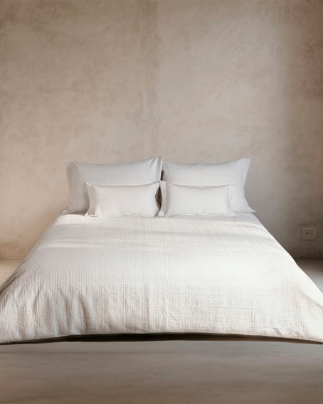 Funda nórdica de cuadrillé | Diseño clásico y suave