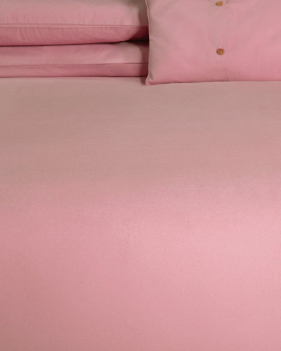 Funda Nórdica Rosa 200 Hilos | Algodón Percal Portugal