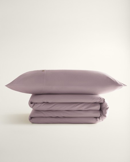 pack 3 piezas funda nórdica percal rosa palo