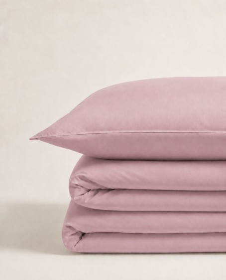 Funda Nórdica Rosa 200 Hilos | Algodón Percal Portugal