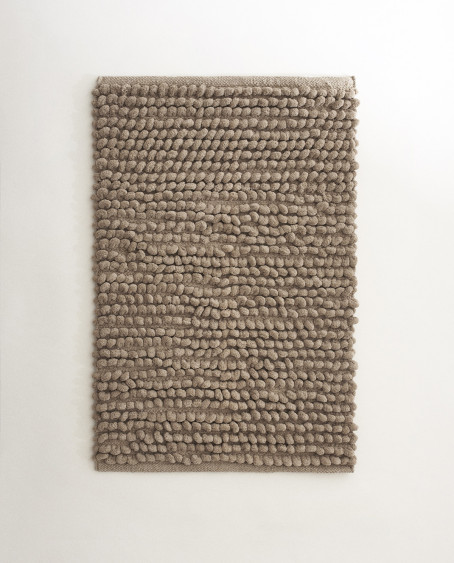 Alfombra de Baño Acolchada Flecos 50x80 cm