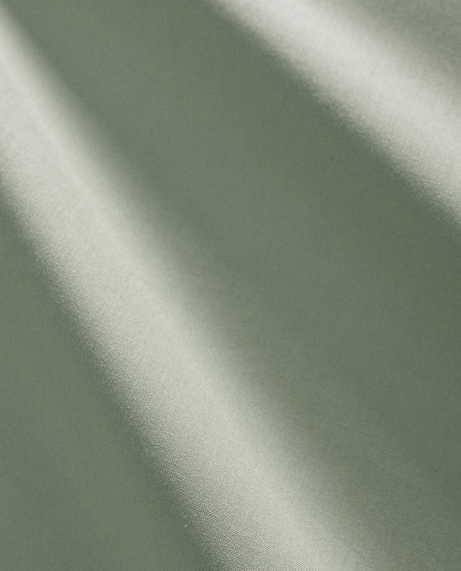 Funda de Almohada 200Hilos Algodón Percal Verde Agua