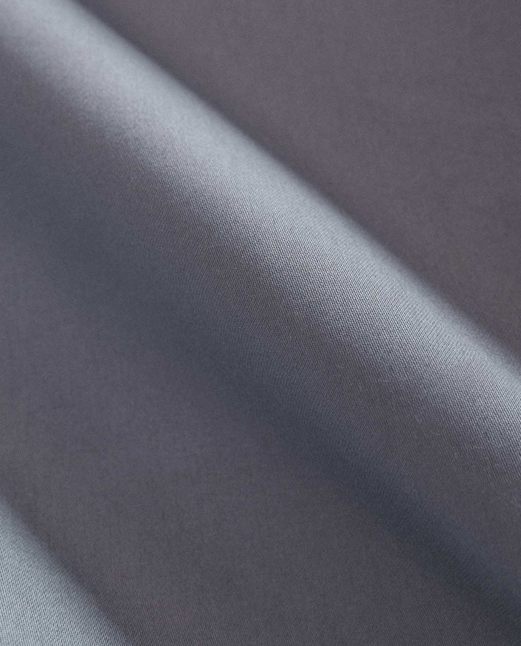 Funda de Almohada 300Hilos Percal Satén Azul en Algodón 100%