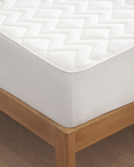 Protector de Colchón Acolchado Zigzag Ajustable | Tobo